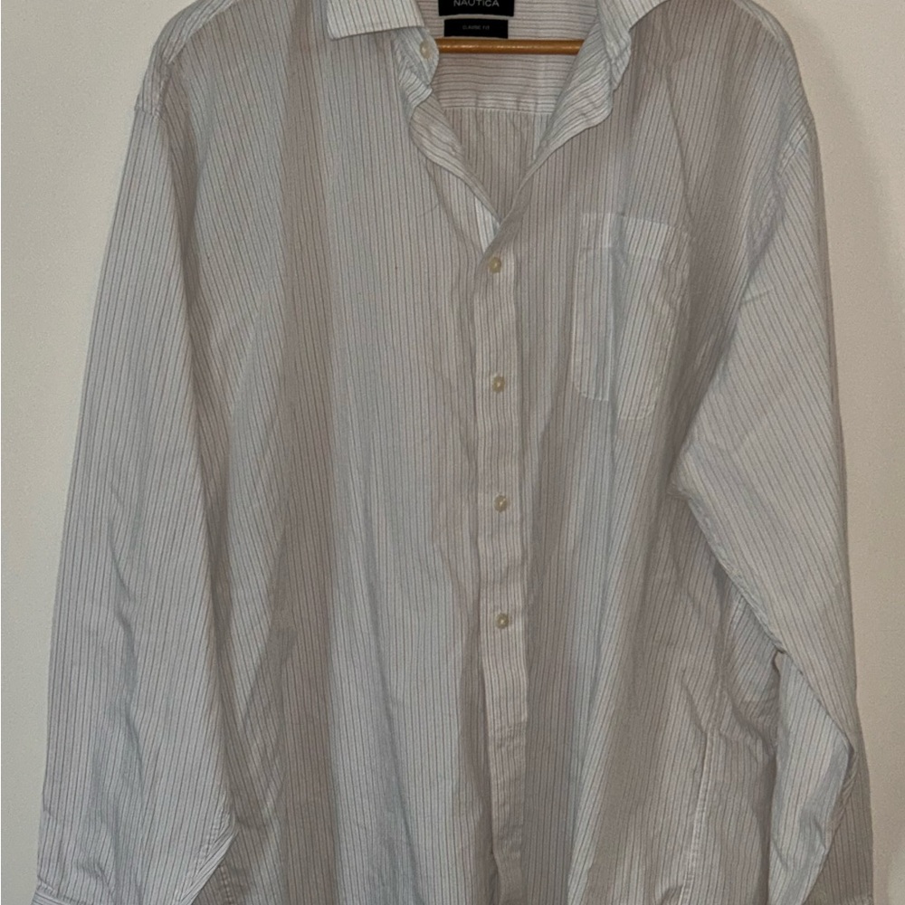 Nautica Men's Casual Button Up Shirt